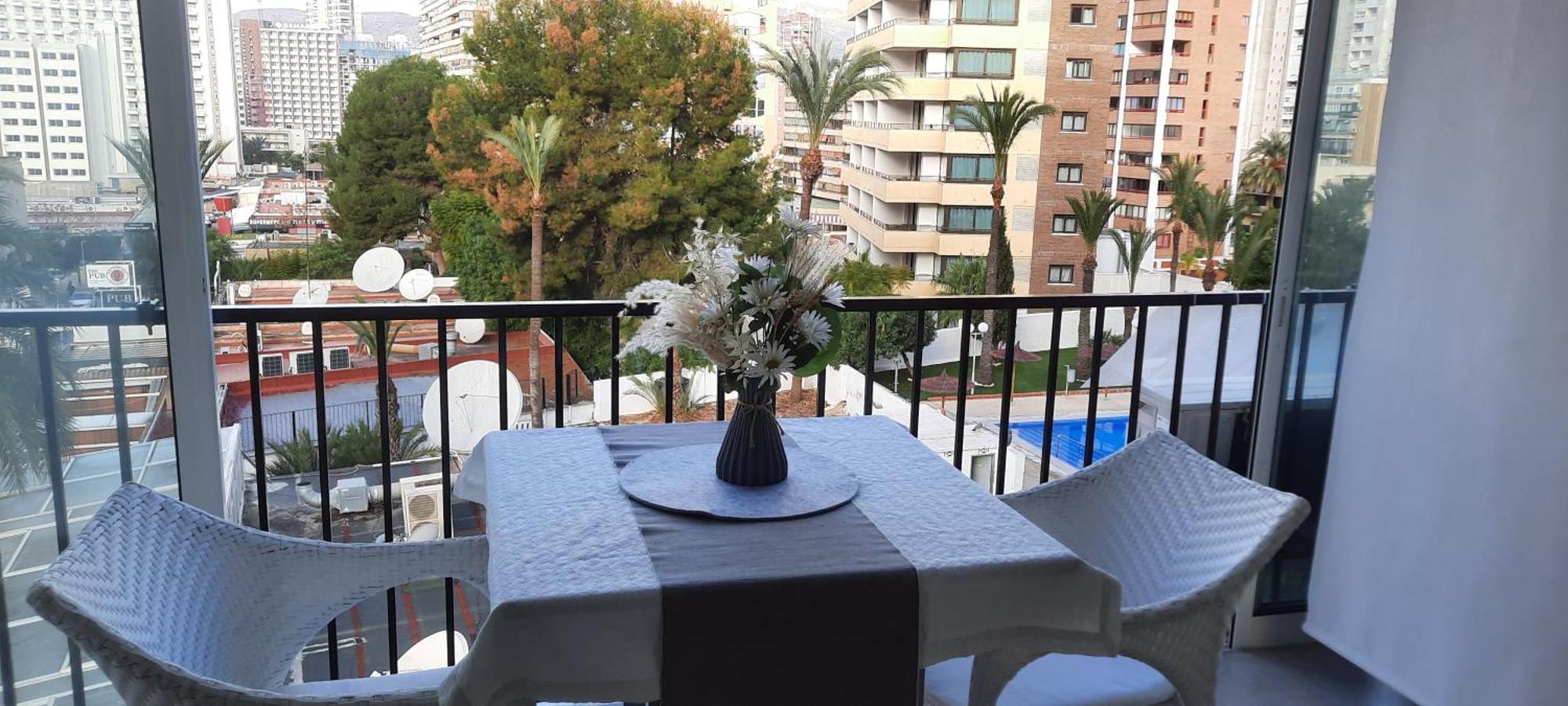 Апартаменты Happy Loix Wifi Aa Garage Pool Бенидорм Экстерьер фото