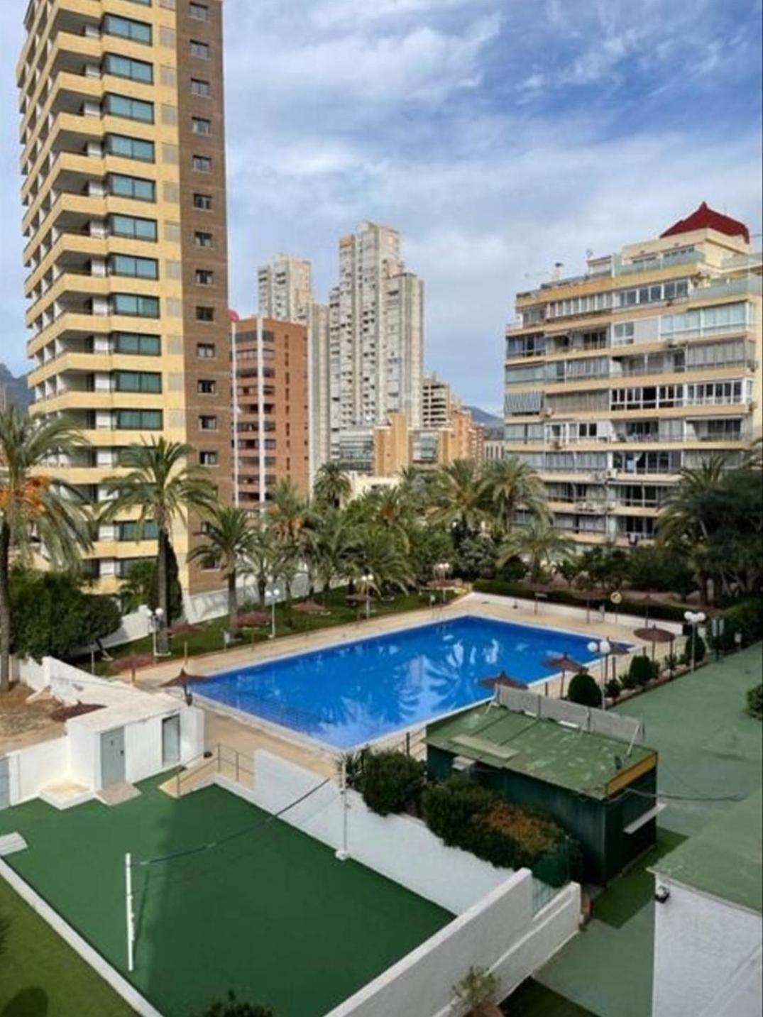 Апартаменты Happy Loix Wifi Aa Garage Pool Бенидорм Экстерьер фото