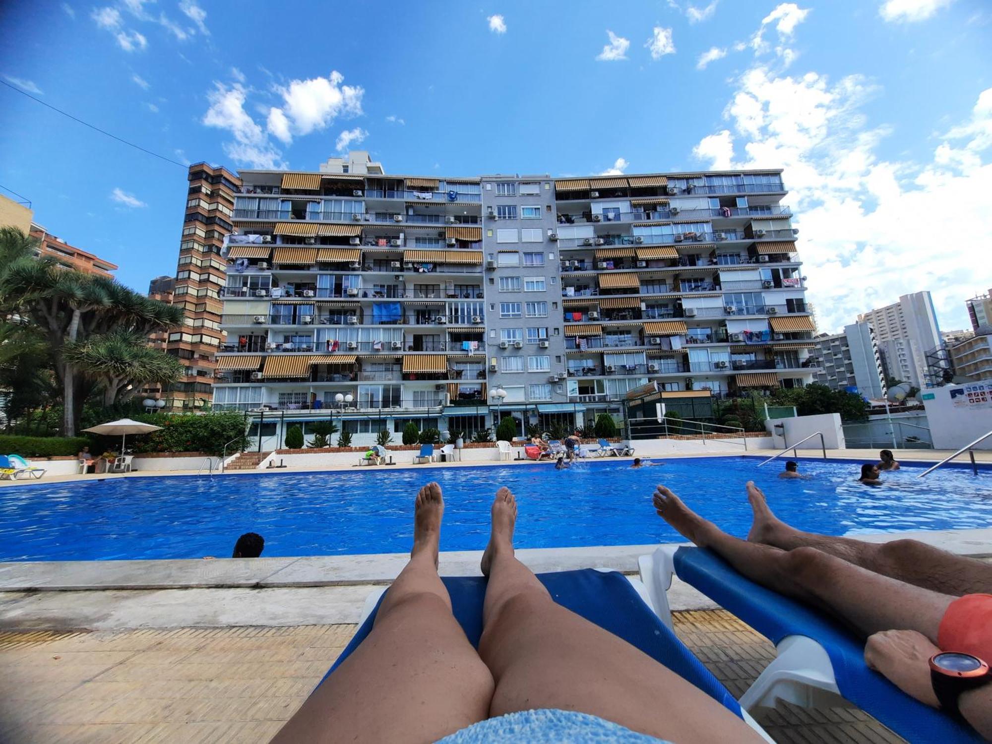 Апартаменты Happy Loix Wifi Aa Garage Pool Бенидорм Экстерьер фото